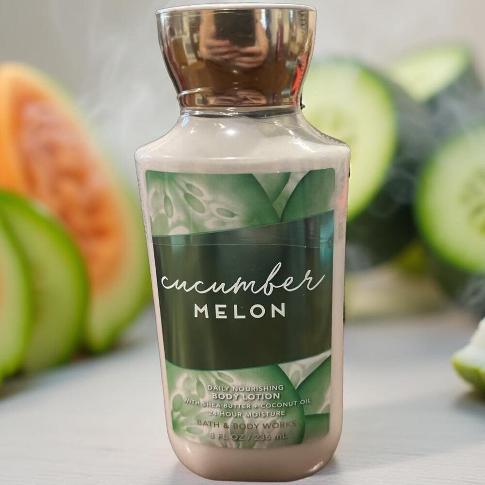 Bath & Body Works Cucumber Melon Daily Nourishing Body Lotion 8 oz